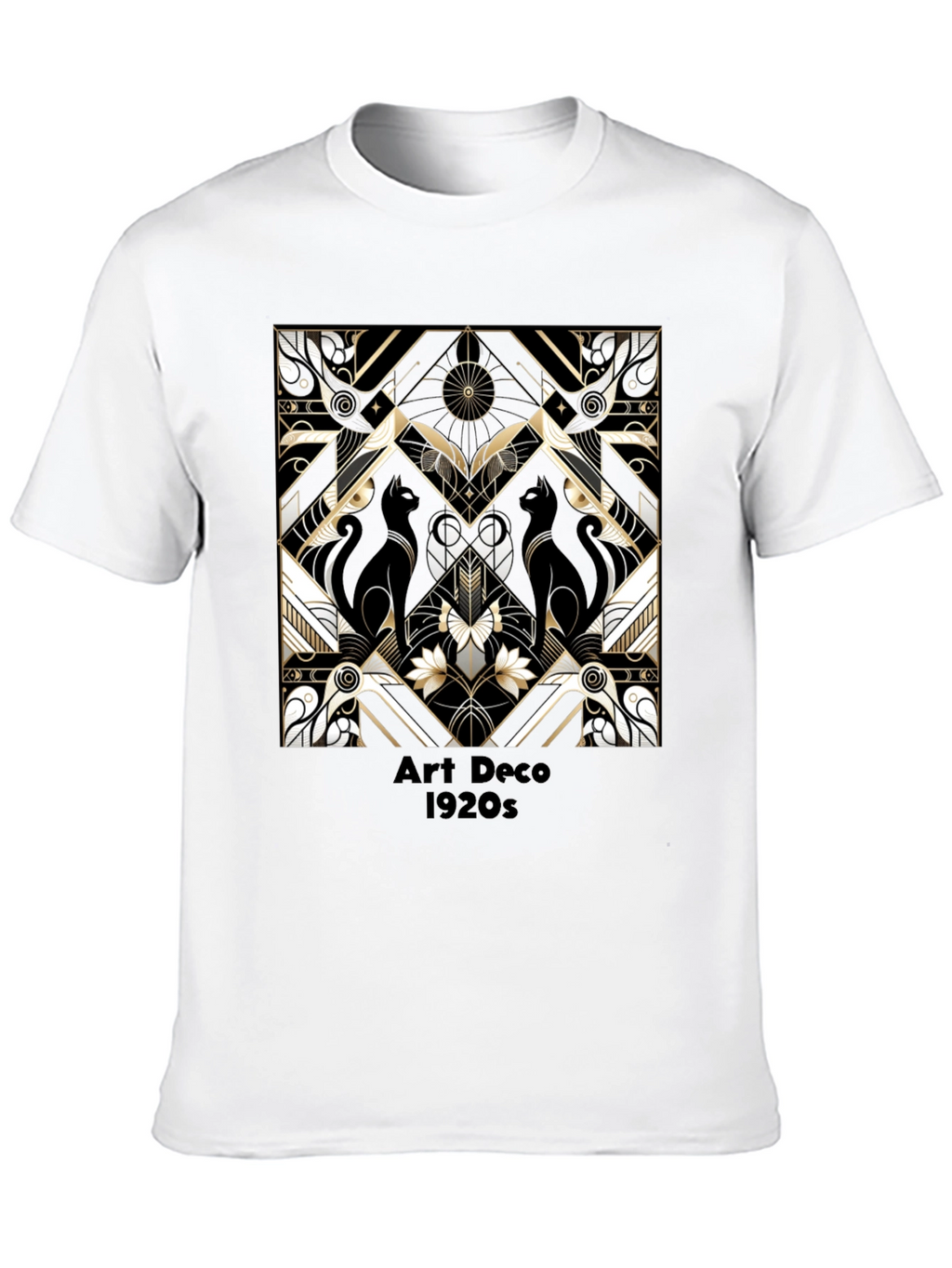 Art Deco 1920s Graphic T-Shirt