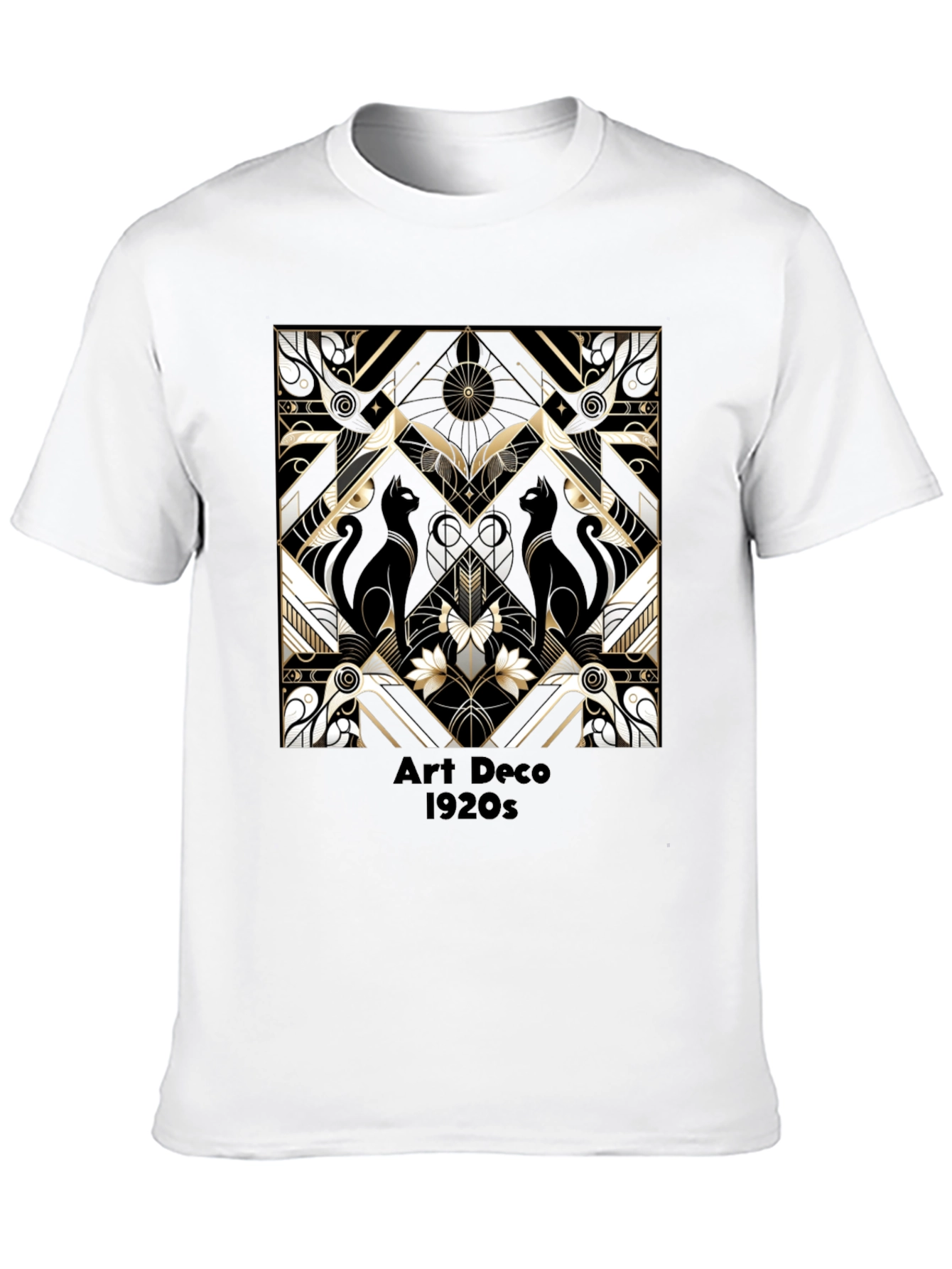 Art Deco 1920s Graphic T-Shirt