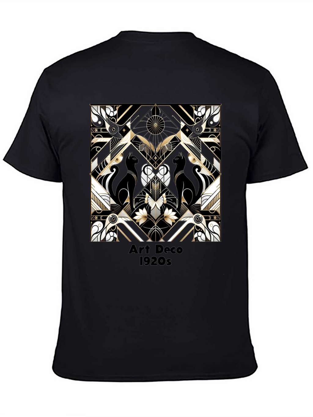 Art Deco 1920s Graphic T-Shirt
