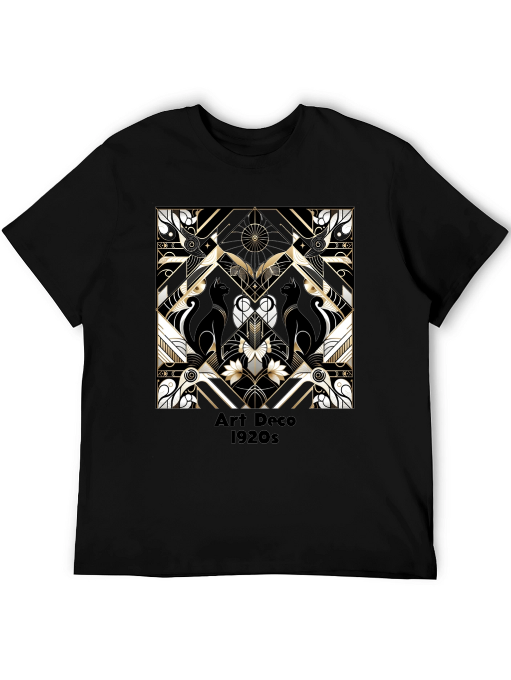 Art Deco 1920s Graphic T-Shirt