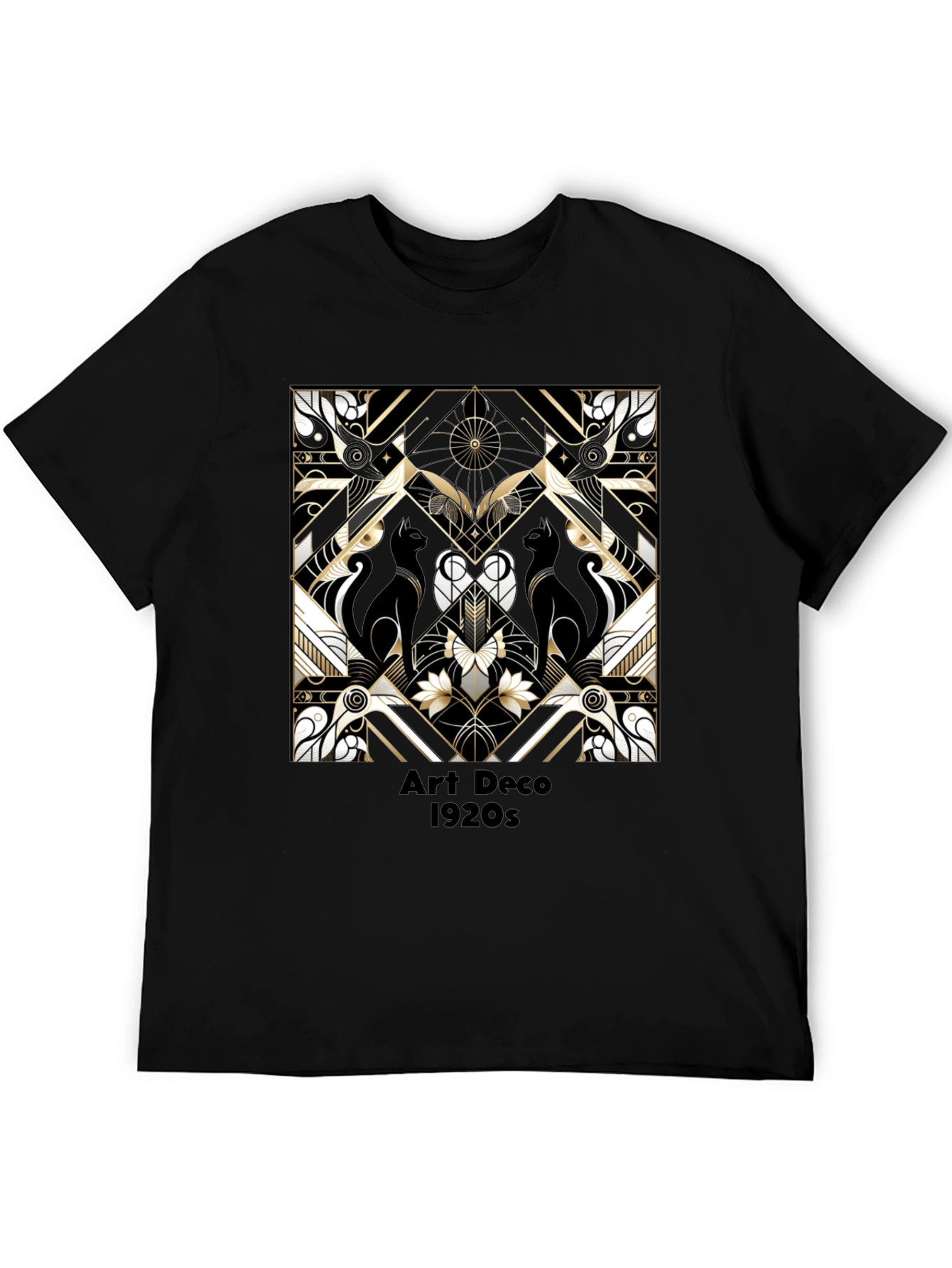 Art Deco 1920s Graphic T-Shirt