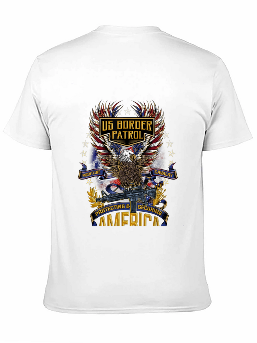 US Border Patrol Patriotic Eagle T-Shirt
