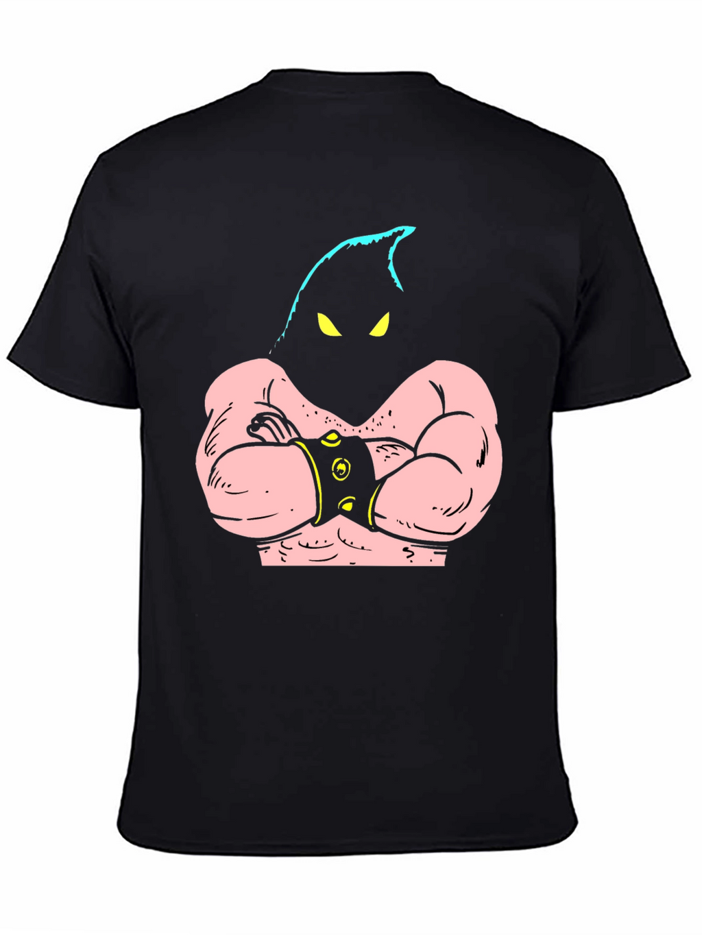 Mysterious Muscle Tee - Funny Graphic T-Shirt