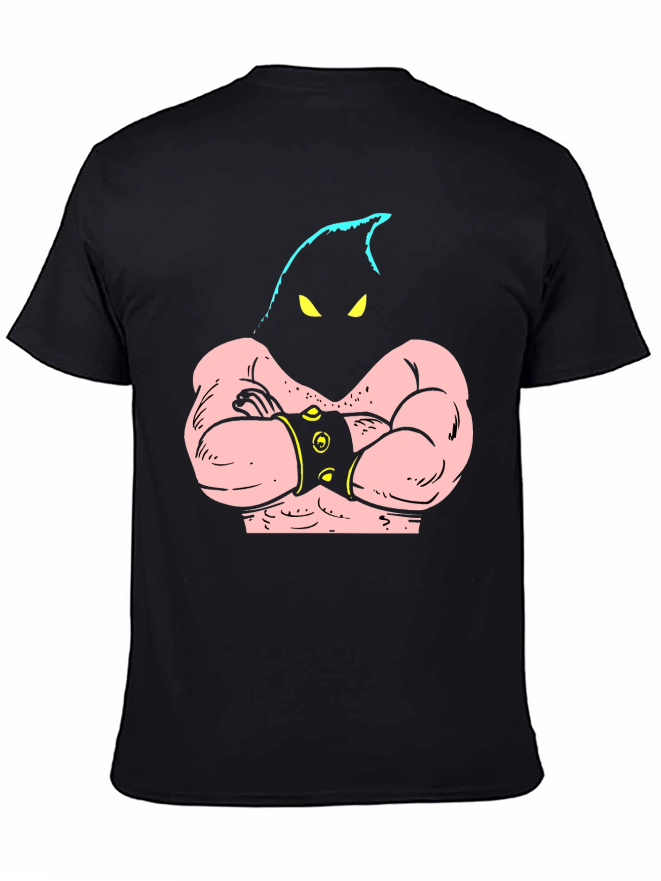 Mysterious Muscle Tee - Funny Graphic T-Shirt
