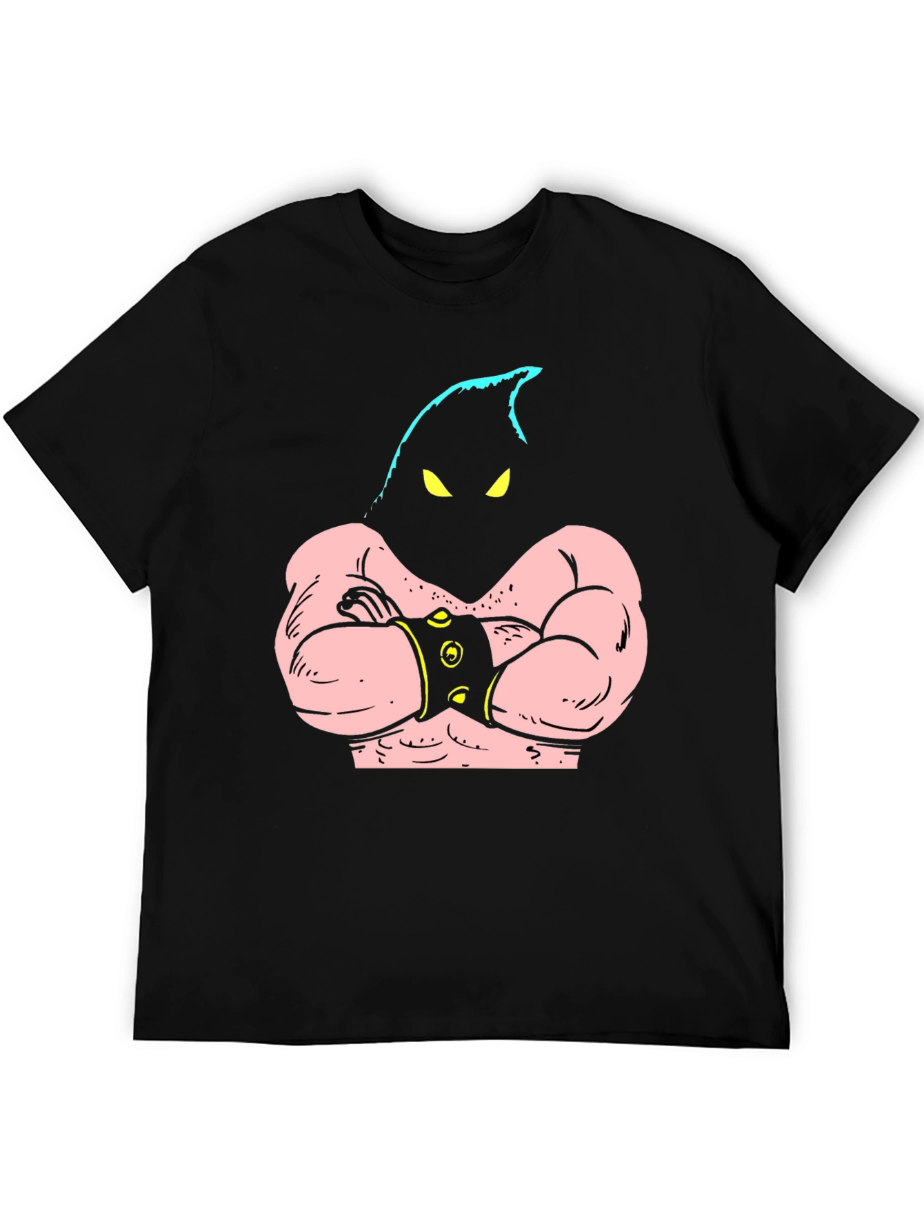 Mysterious Muscle Tee - Funny Graphic T-Shirt