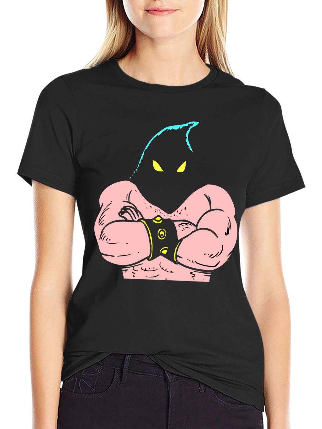 Mysterious Muscle Tee - Funny Graphic T-Shirt