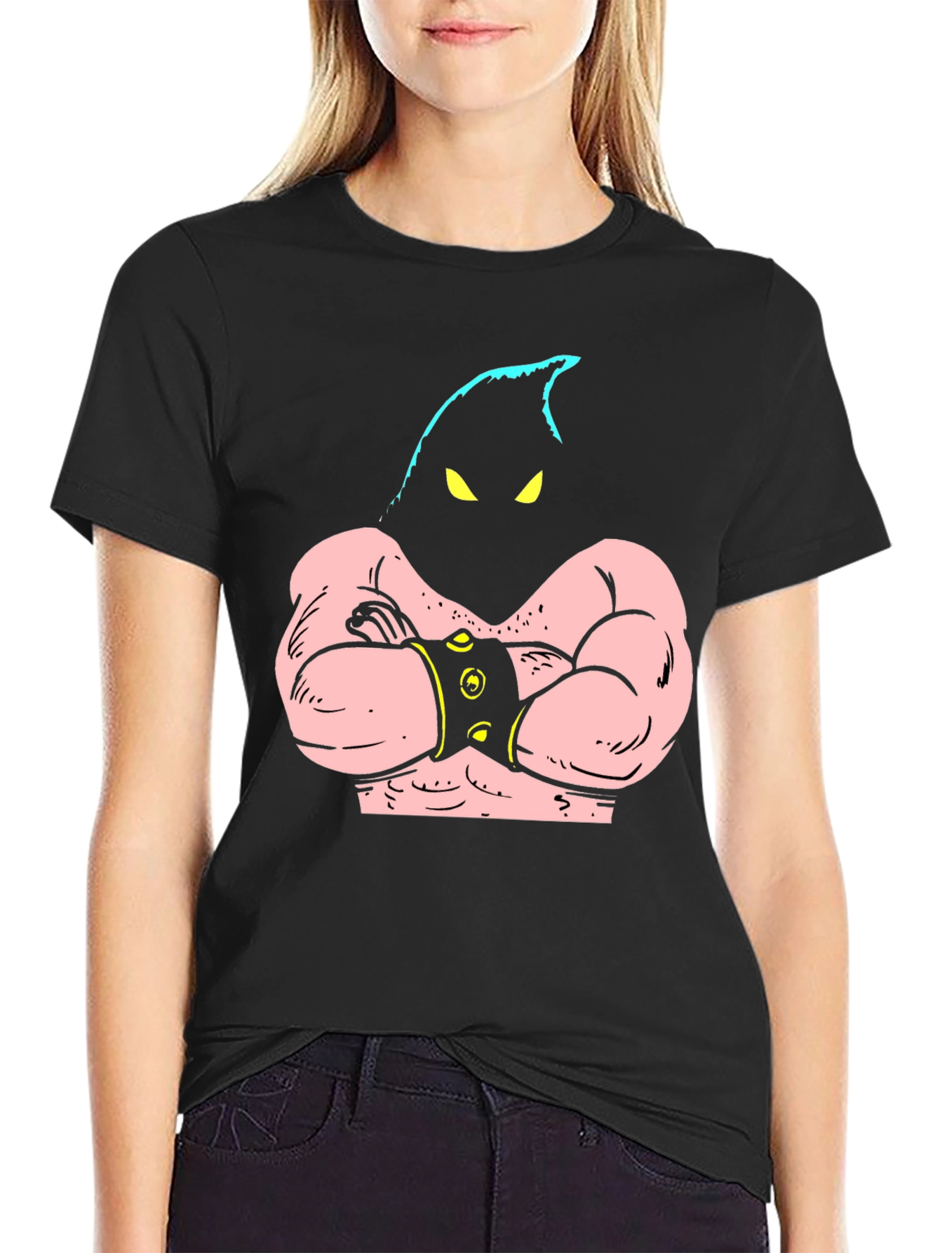 Mysterious Muscle Tee - Funny Graphic T-Shirt