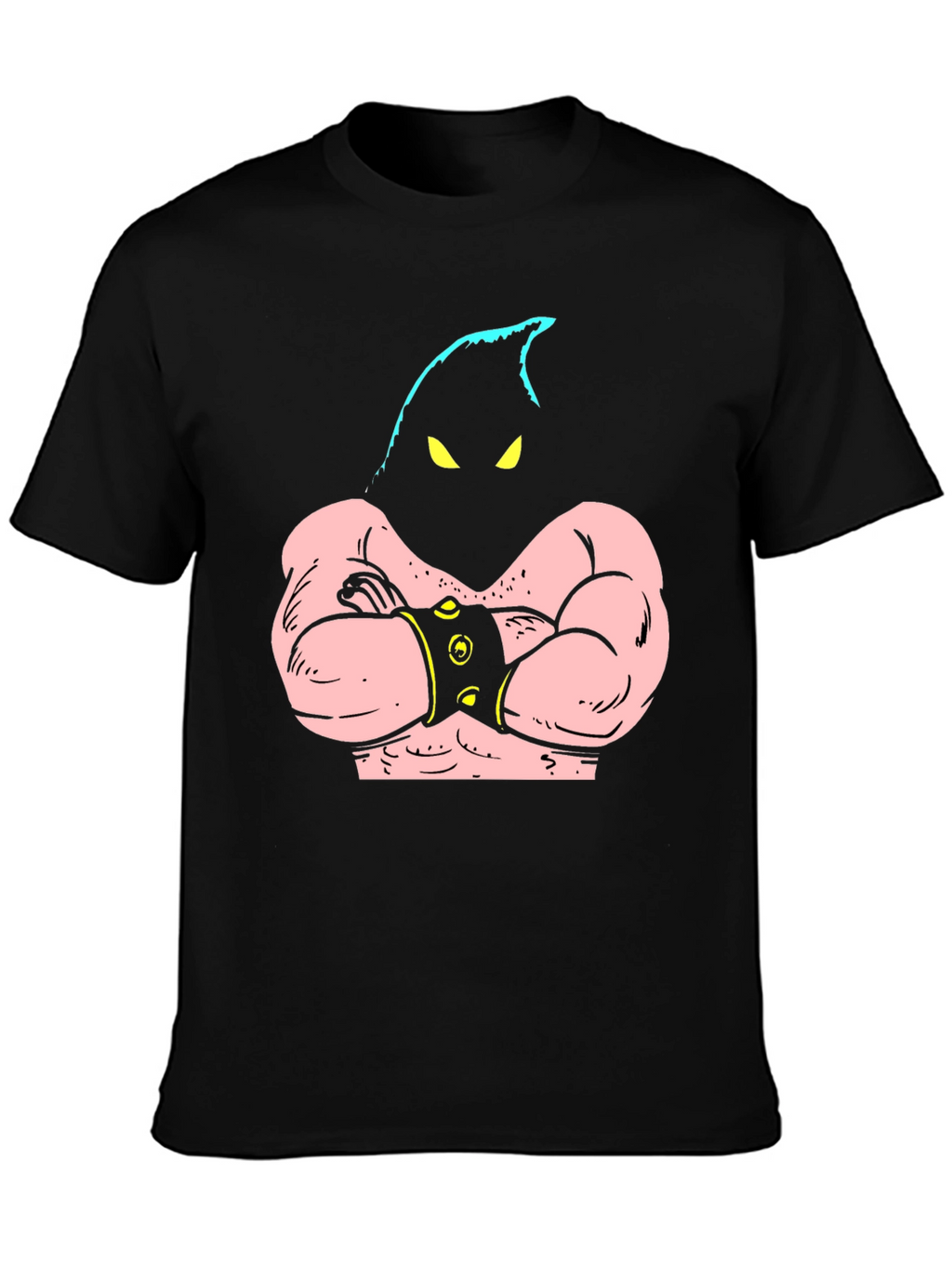 Mysterious Muscle Tee - Funny Graphic T-Shirt