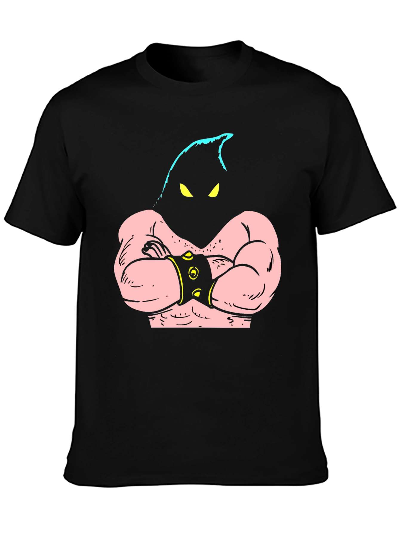 Mysterious Muscle Tee - Funny Graphic T-Shirt