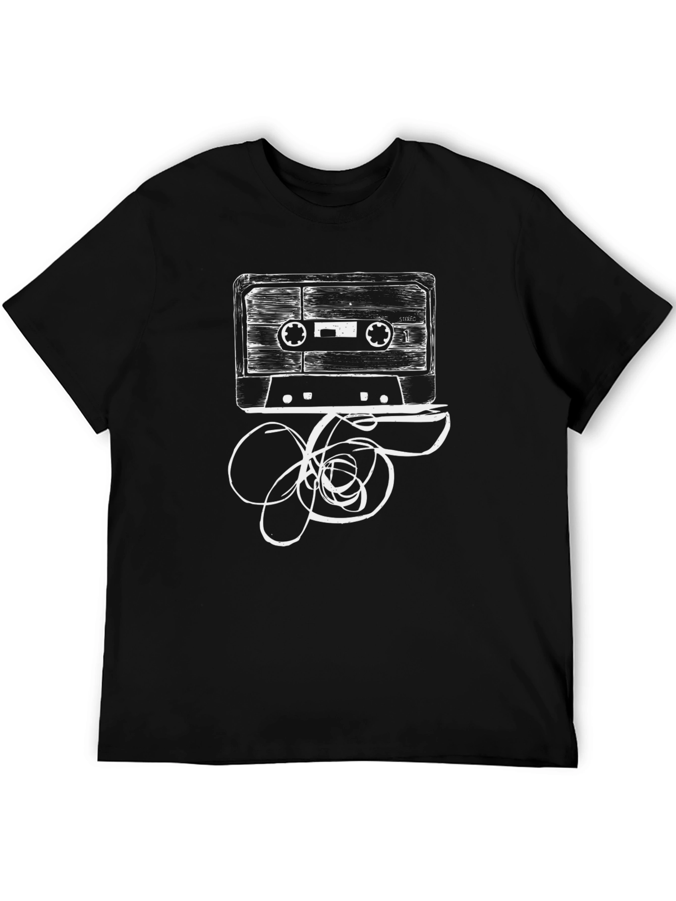 Retro Cassette Tape Graphic Tee