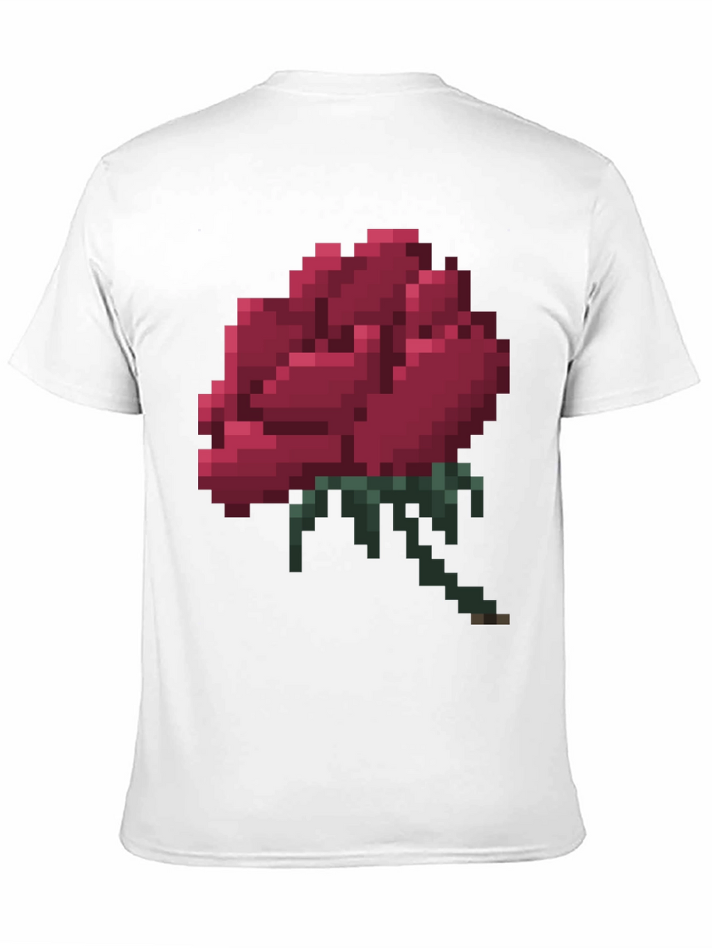 Pixel Rose T-Shirt - Gamer Style
