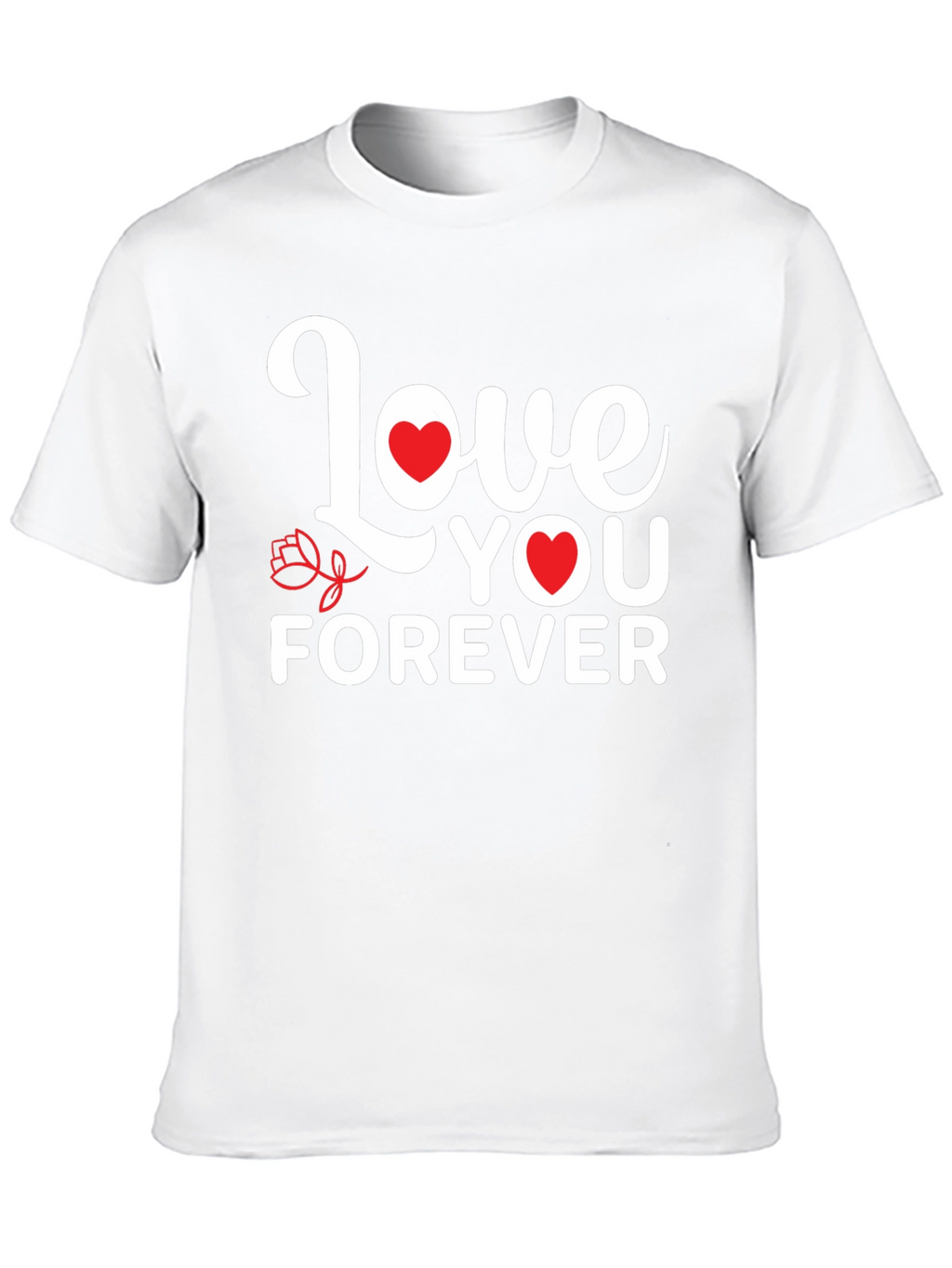 Love You Forever Graphic Tee - Black