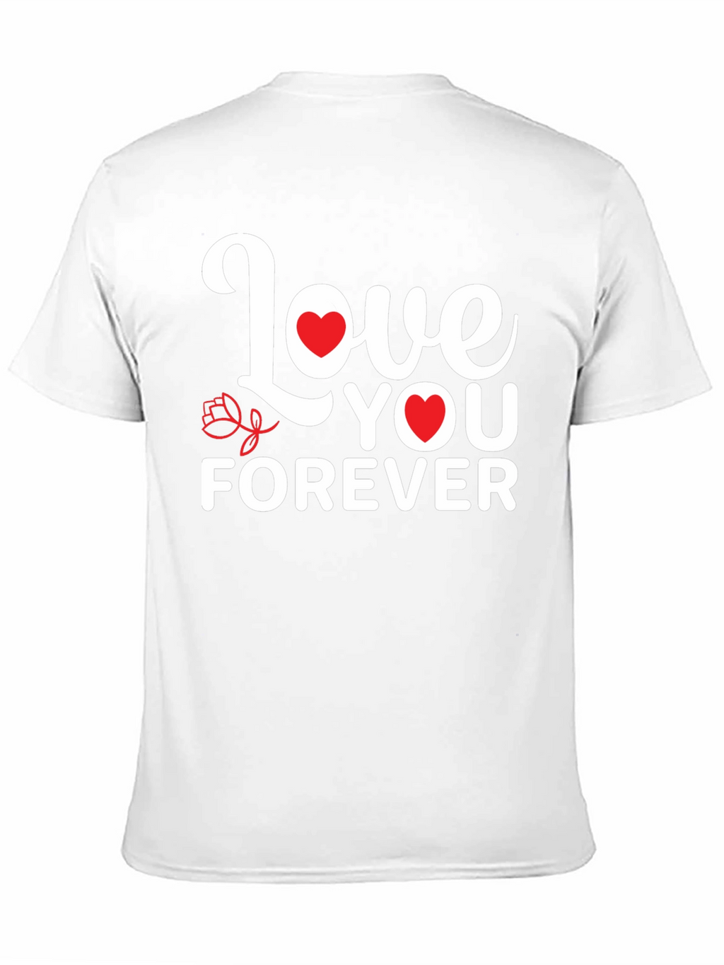Love You Forever Graphic Tee - Black