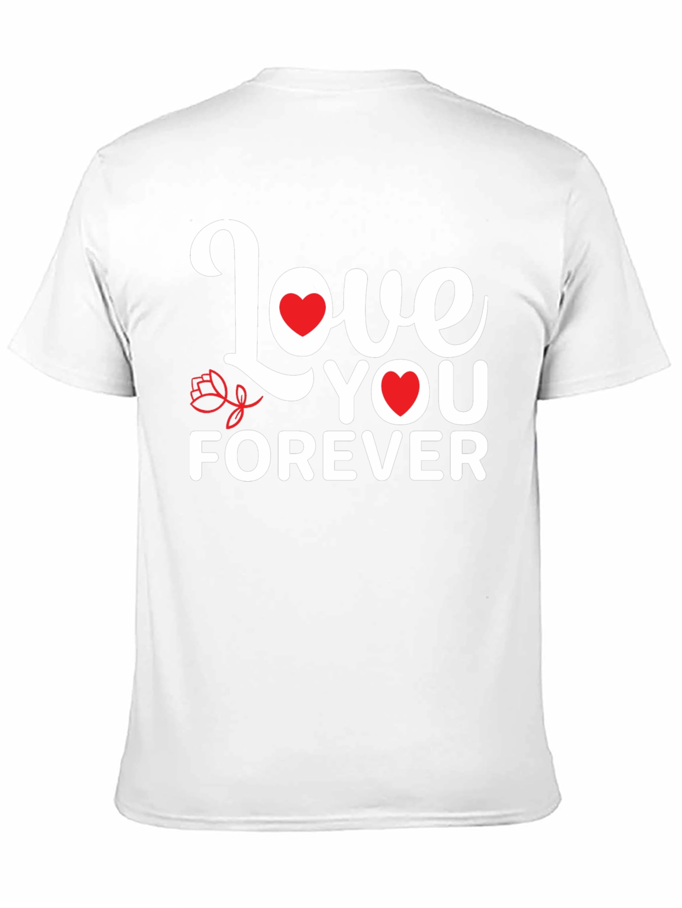 Love You Forever Graphic Tee - Black