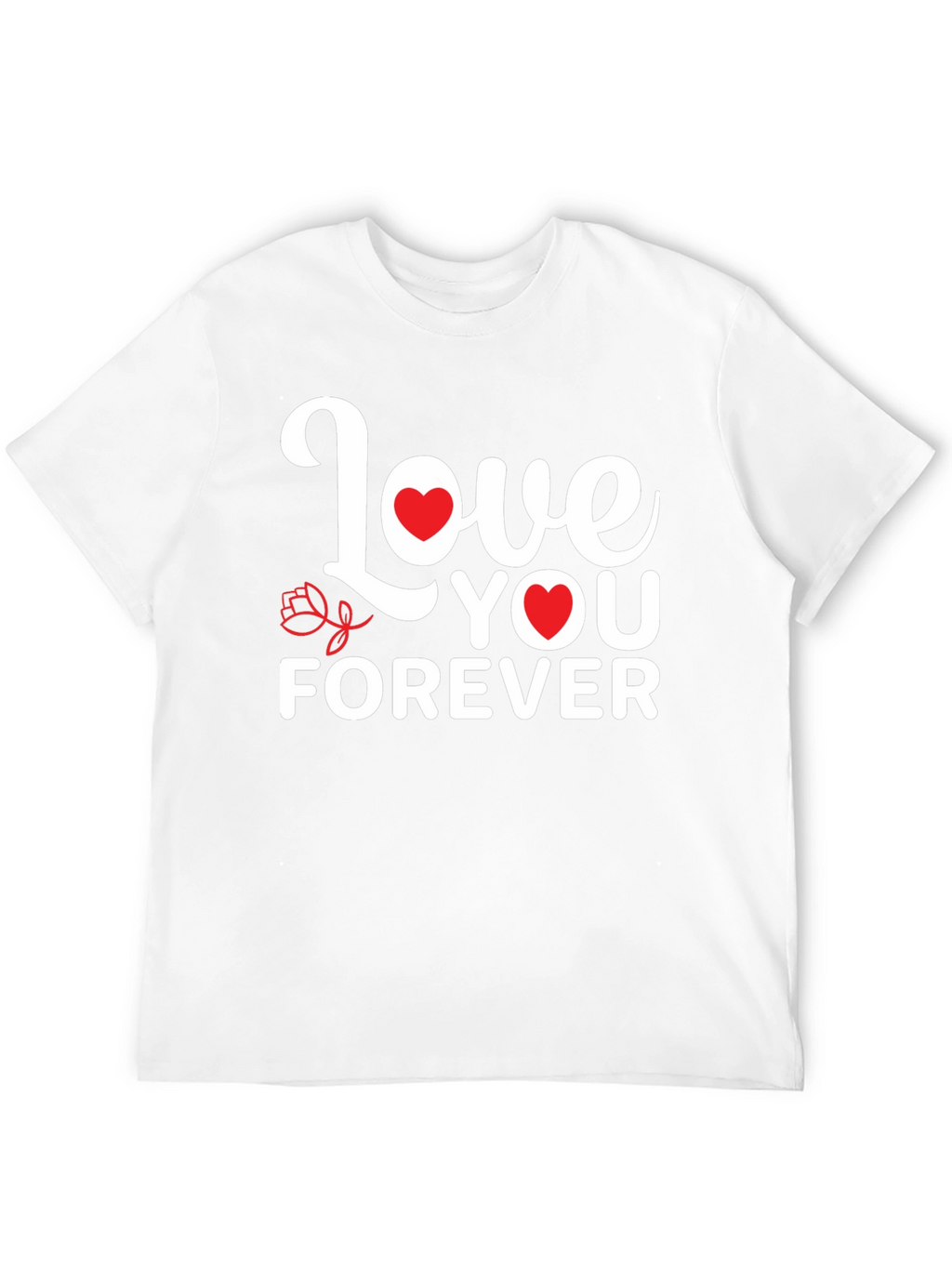 Love You Forever Graphic Tee - Black