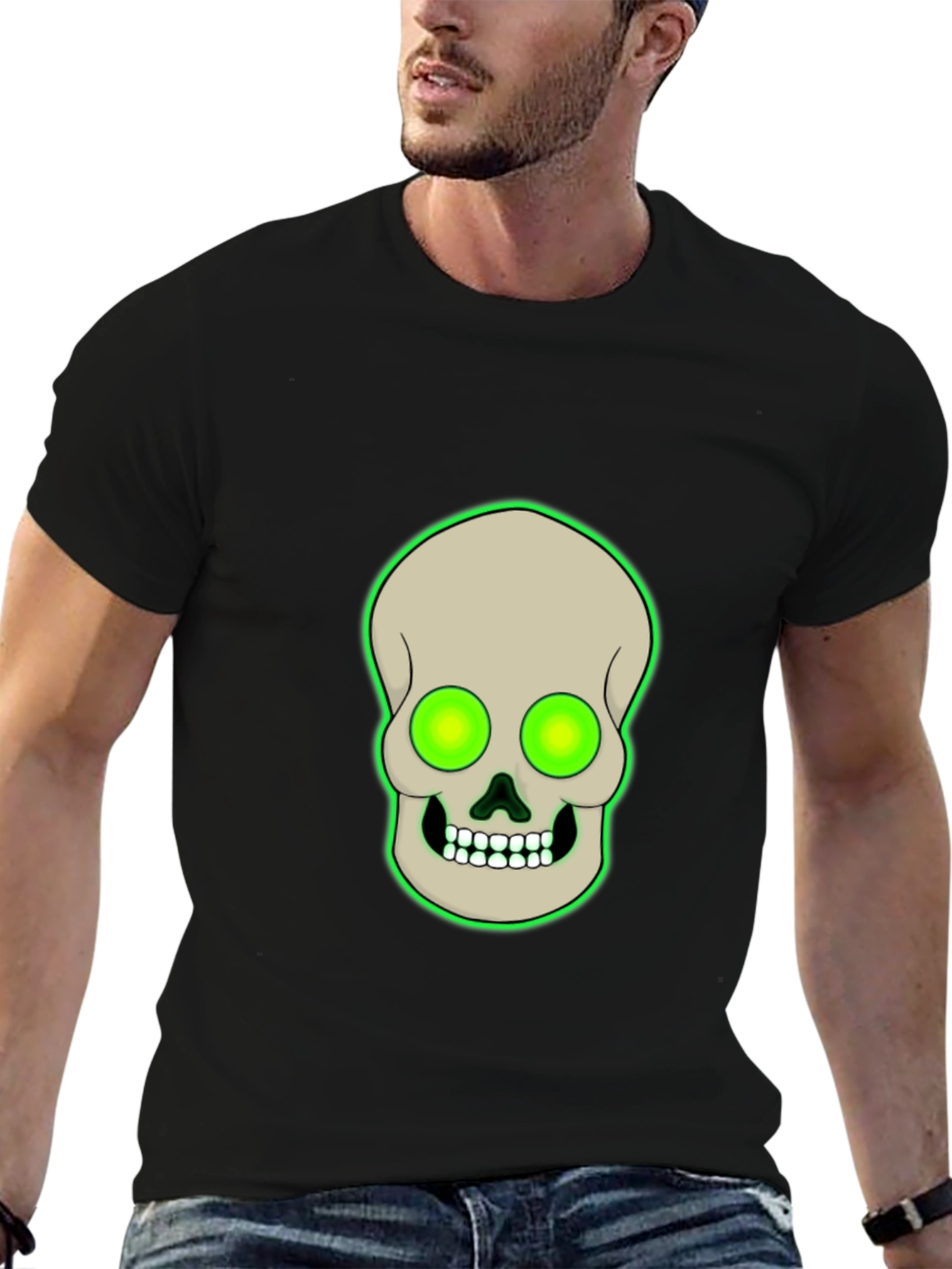 Cool Skull Graphic T-Shirt