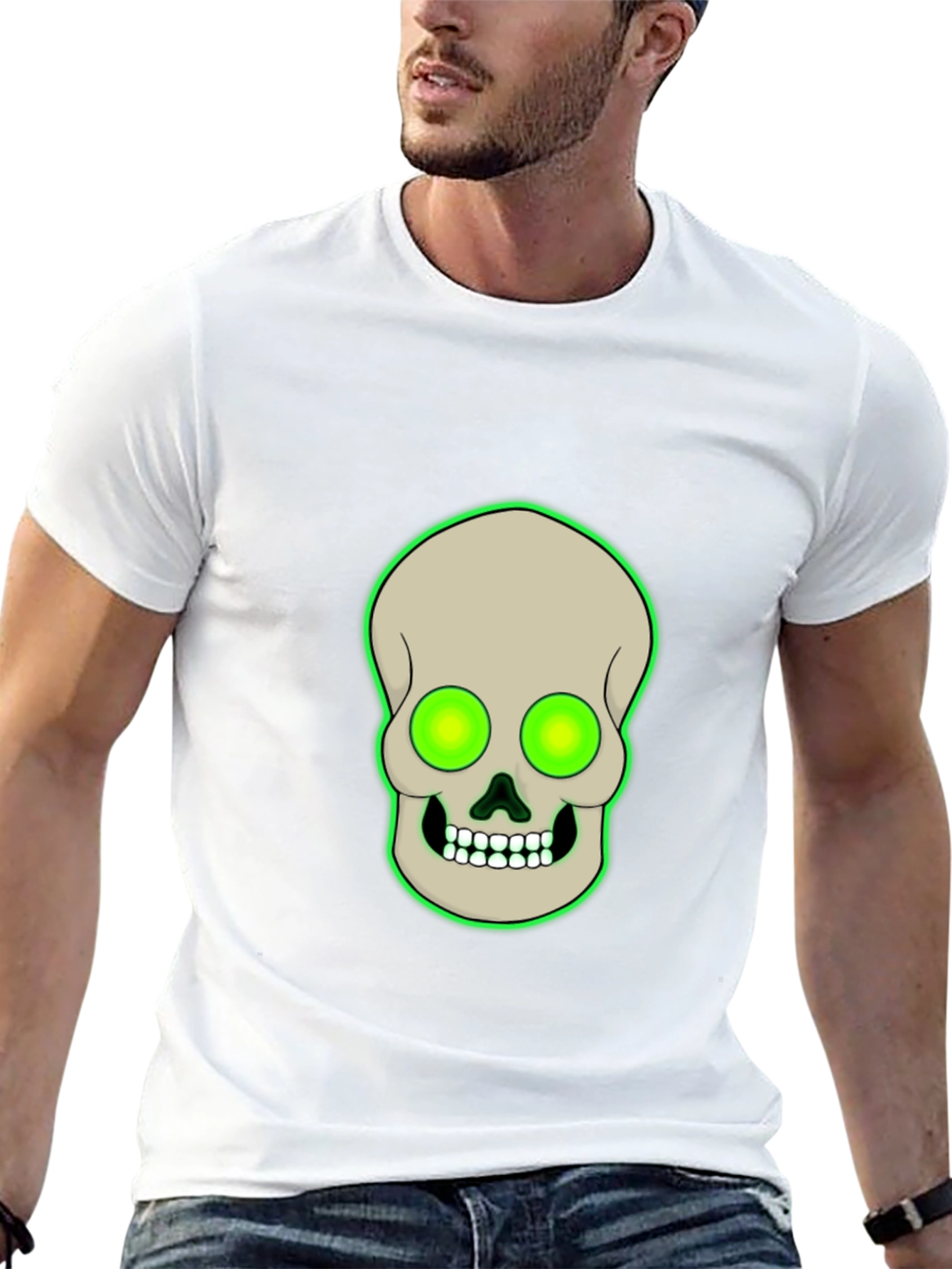 Cool Skull Graphic T-Shirt
