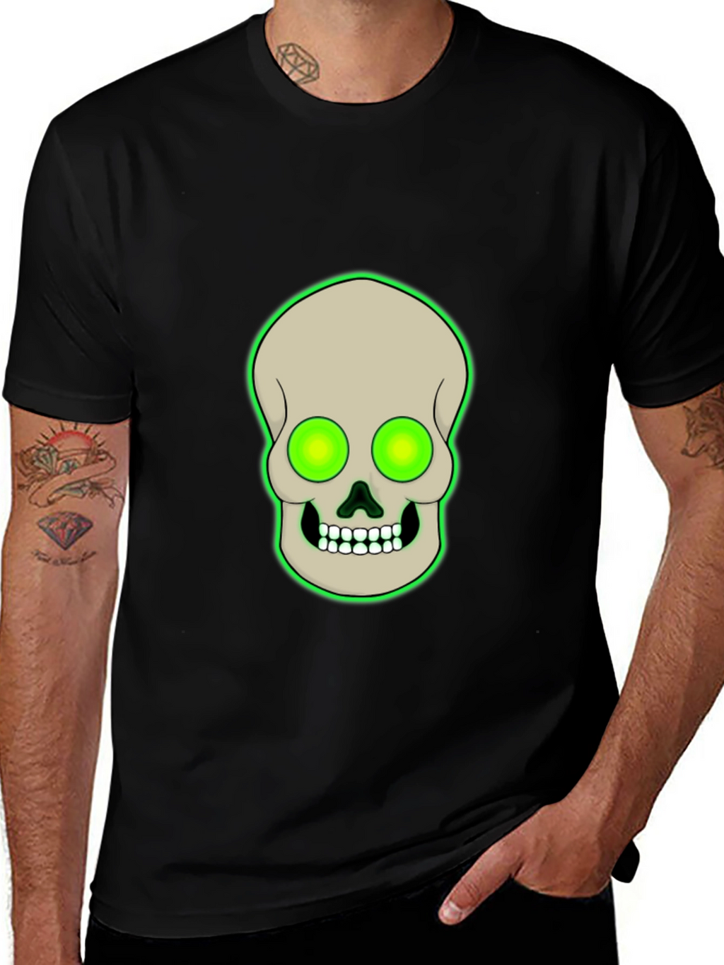 Cool Skull Graphic T-Shirt