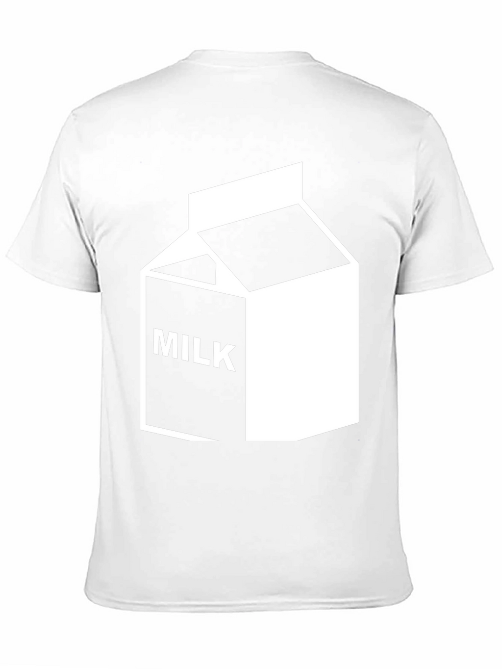 Black Milk Graphic Tee - Cool Cartoon Shirt