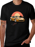 C7 Vette Graphic T-Shirt - Retro Car Design
