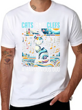 Cats and Clefs T-Shirt: A Harmonious Duo