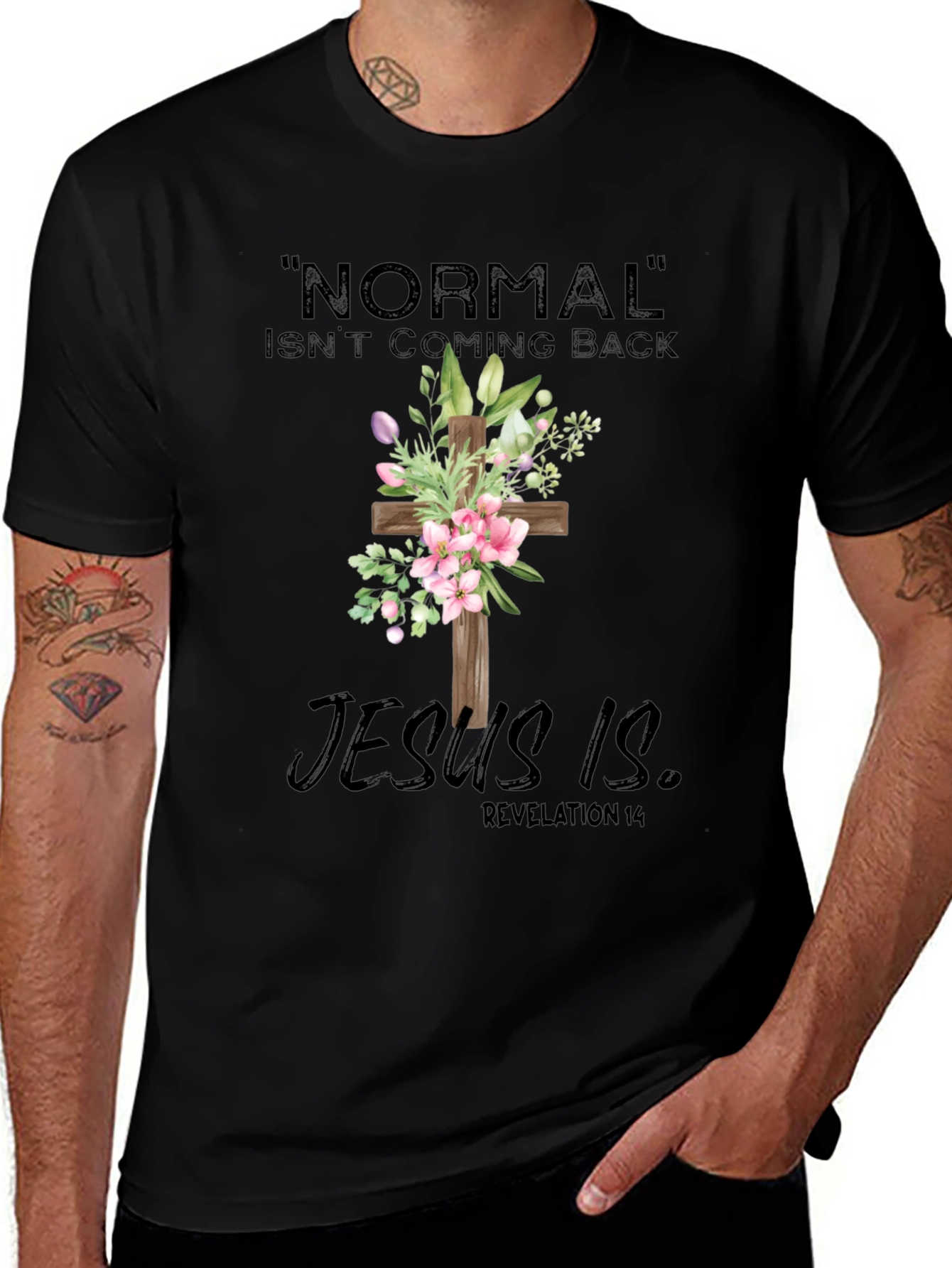 Normal Isnt Coming Back Jesus Is T-Shirt