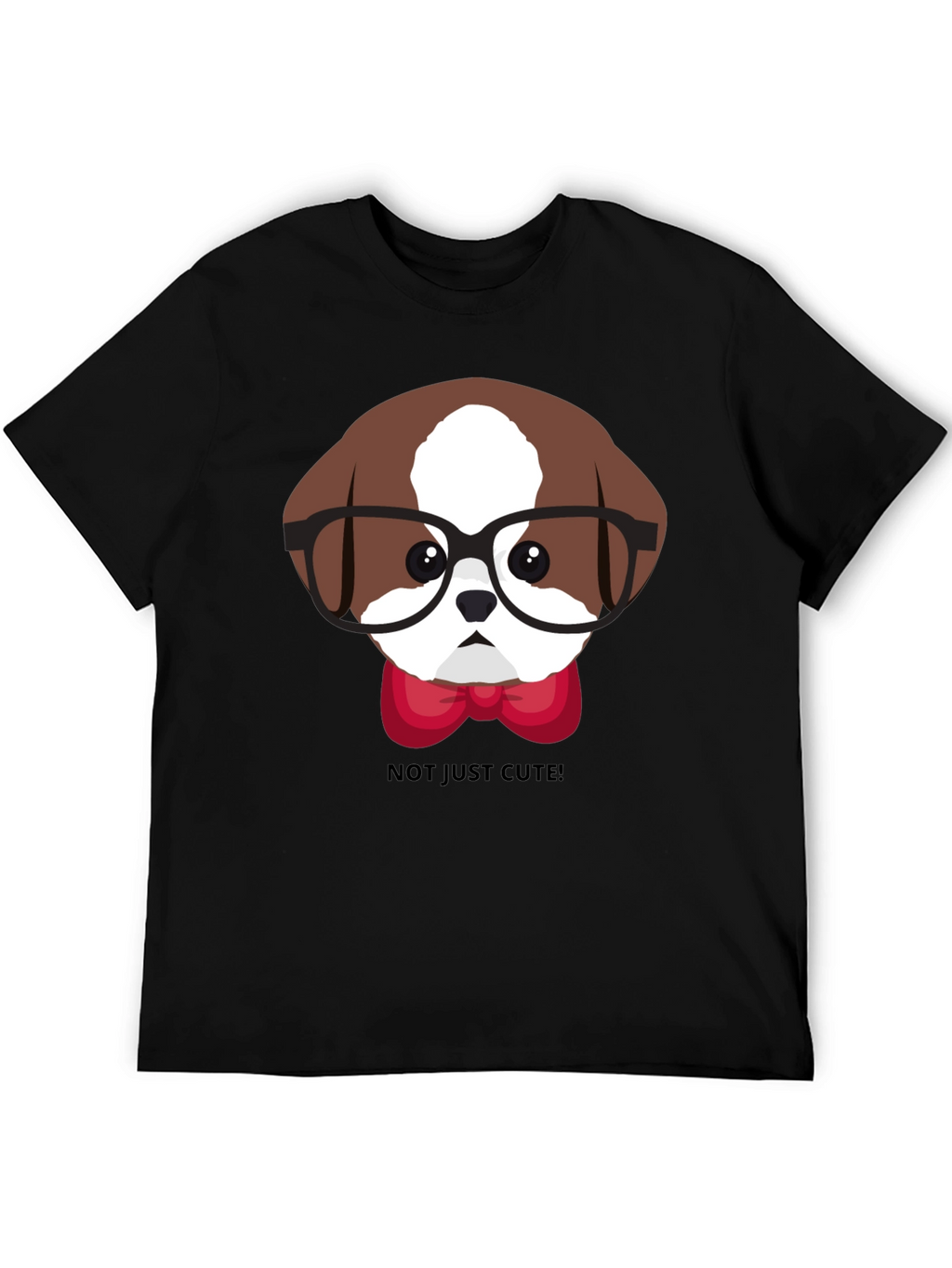 Cute Dog with Glasses T-Shirt