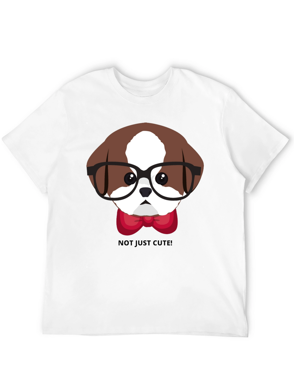 Cute Dog with Glasses T-Shirt