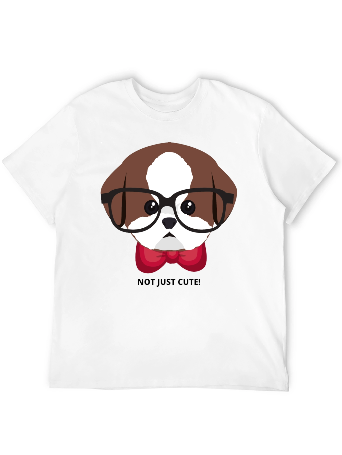 Cute Dog with Glasses T-Shirt