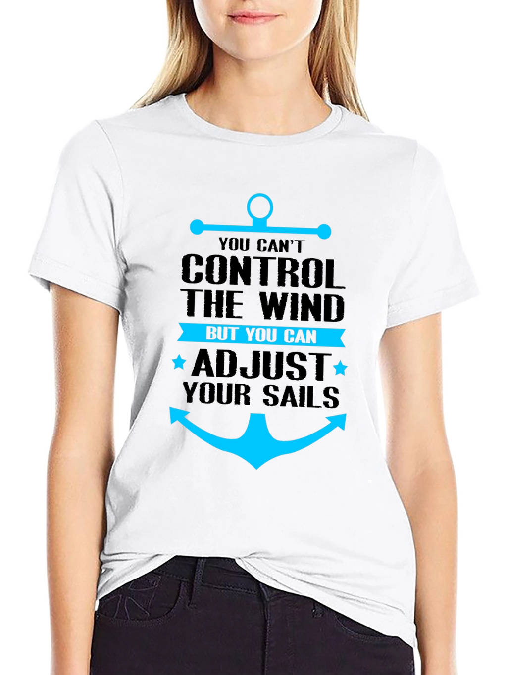 Anchor T-Shirt: Control Your Sails