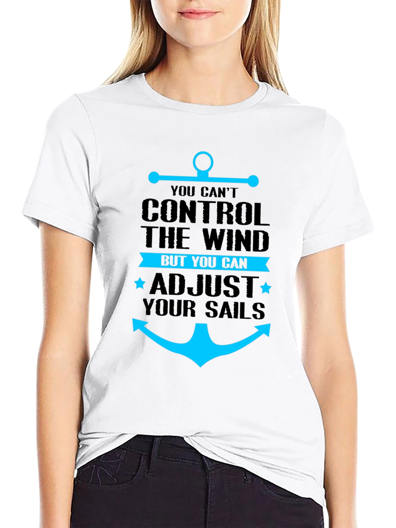 Anchor T-Shirt: Control Your Sails