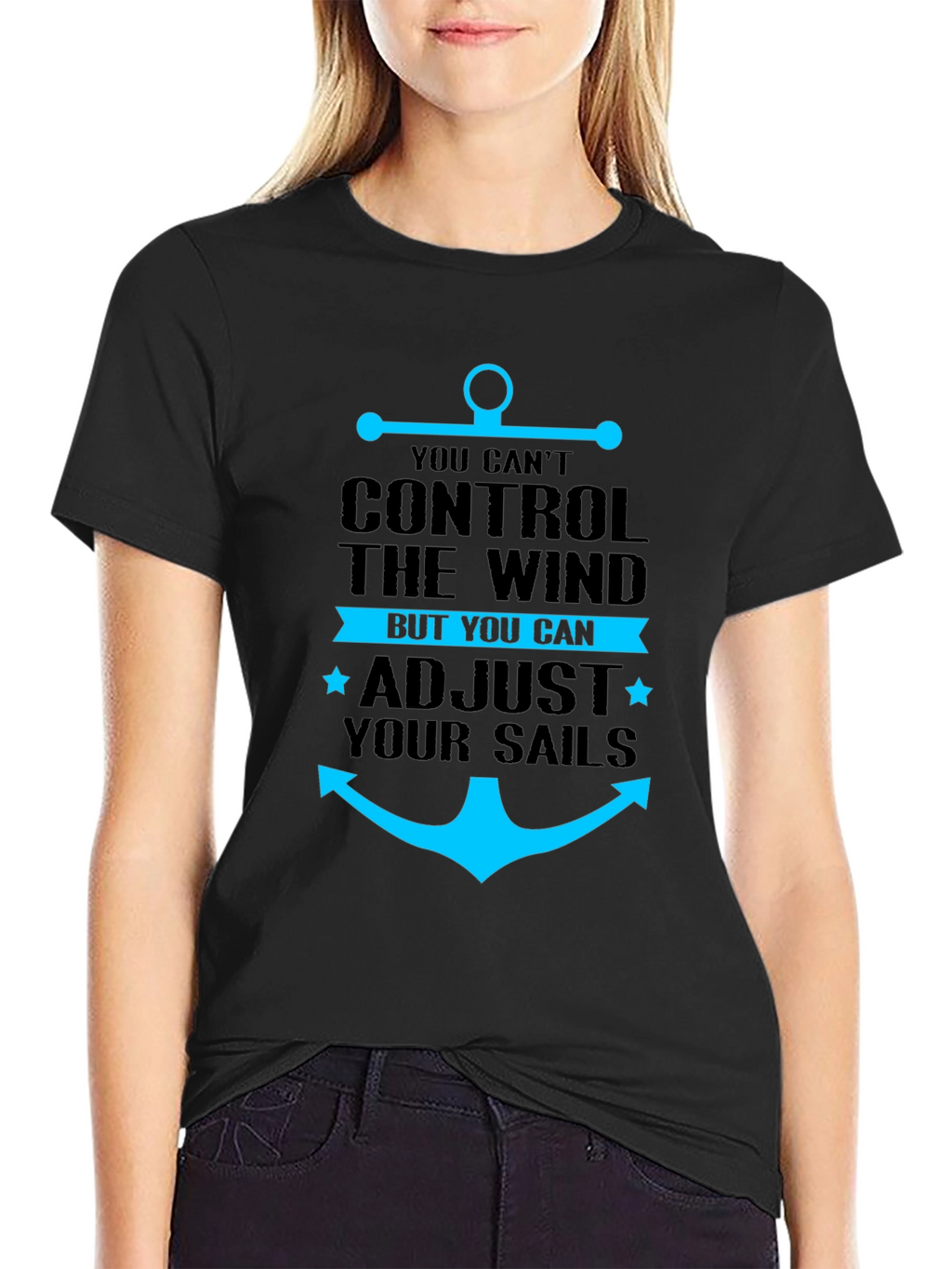 Anchor T-Shirt: Control Your Sails