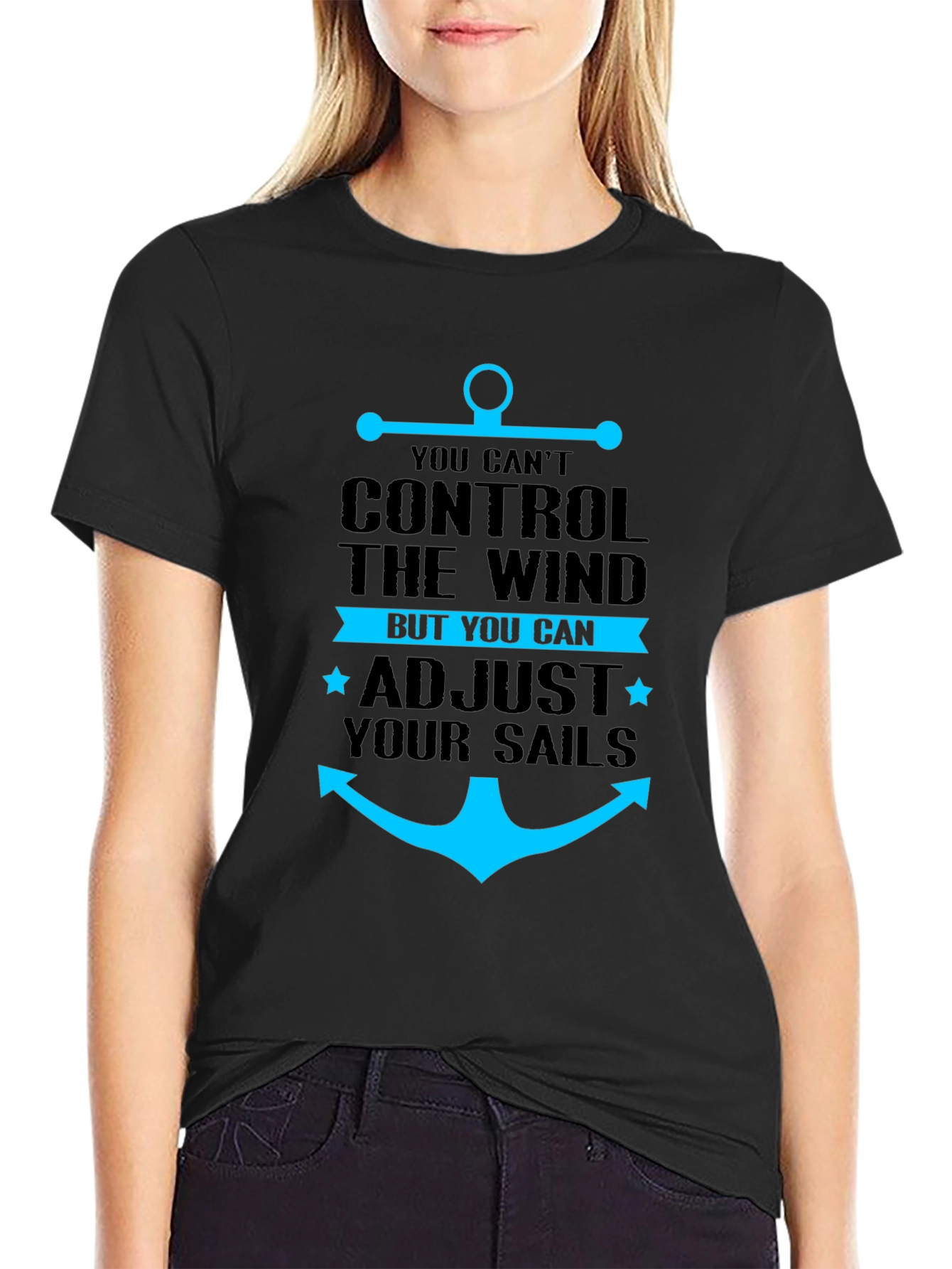 Anchor T-Shirt: Control Your Sails