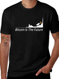 Bitcoin Is The Future Black T-Shirt