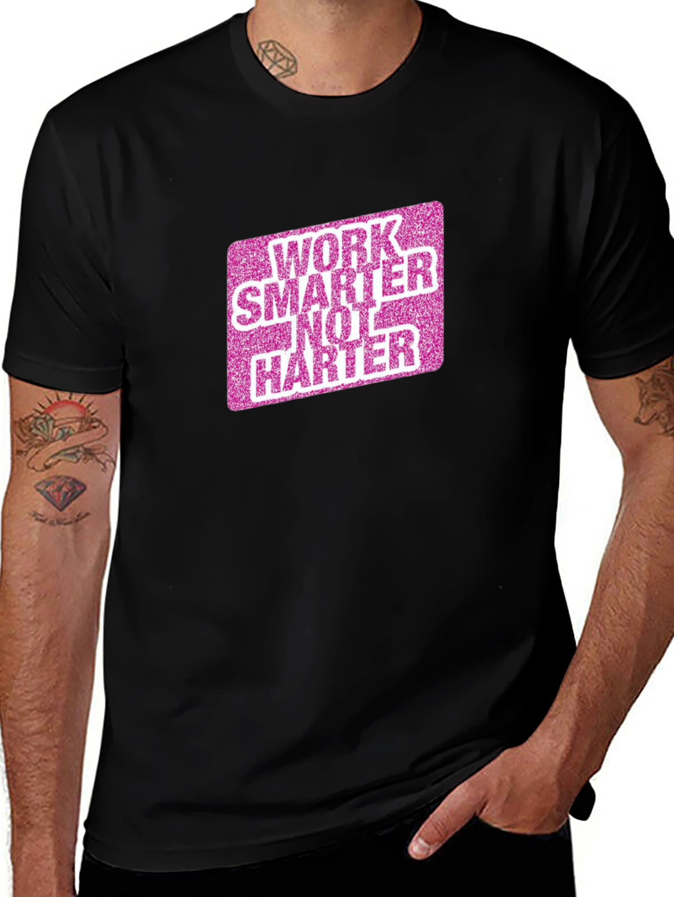 Work Smarter Not Harder Graphic Tee