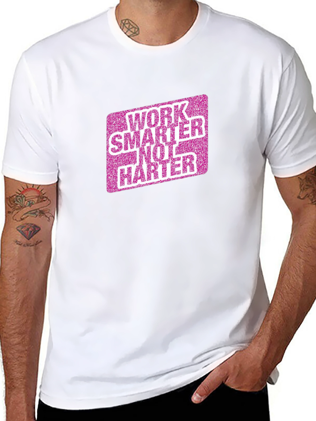 Work Smarter Not Harder Graphic Tee