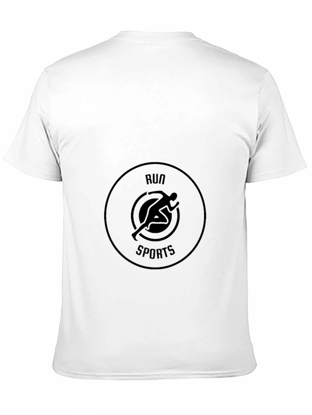 Run Sports Graphic T-Shirt - Black