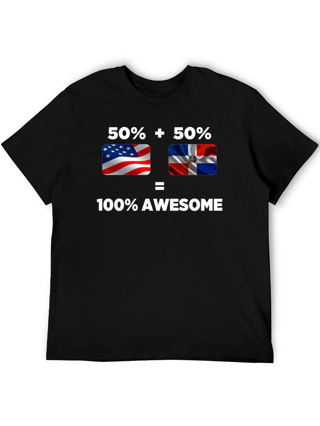 Awesome USA & Dominican Republic T-Shirt