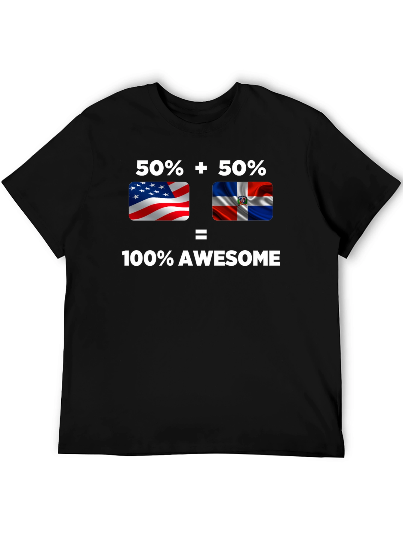 Awesome USA & Dominican Republic T-Shirt