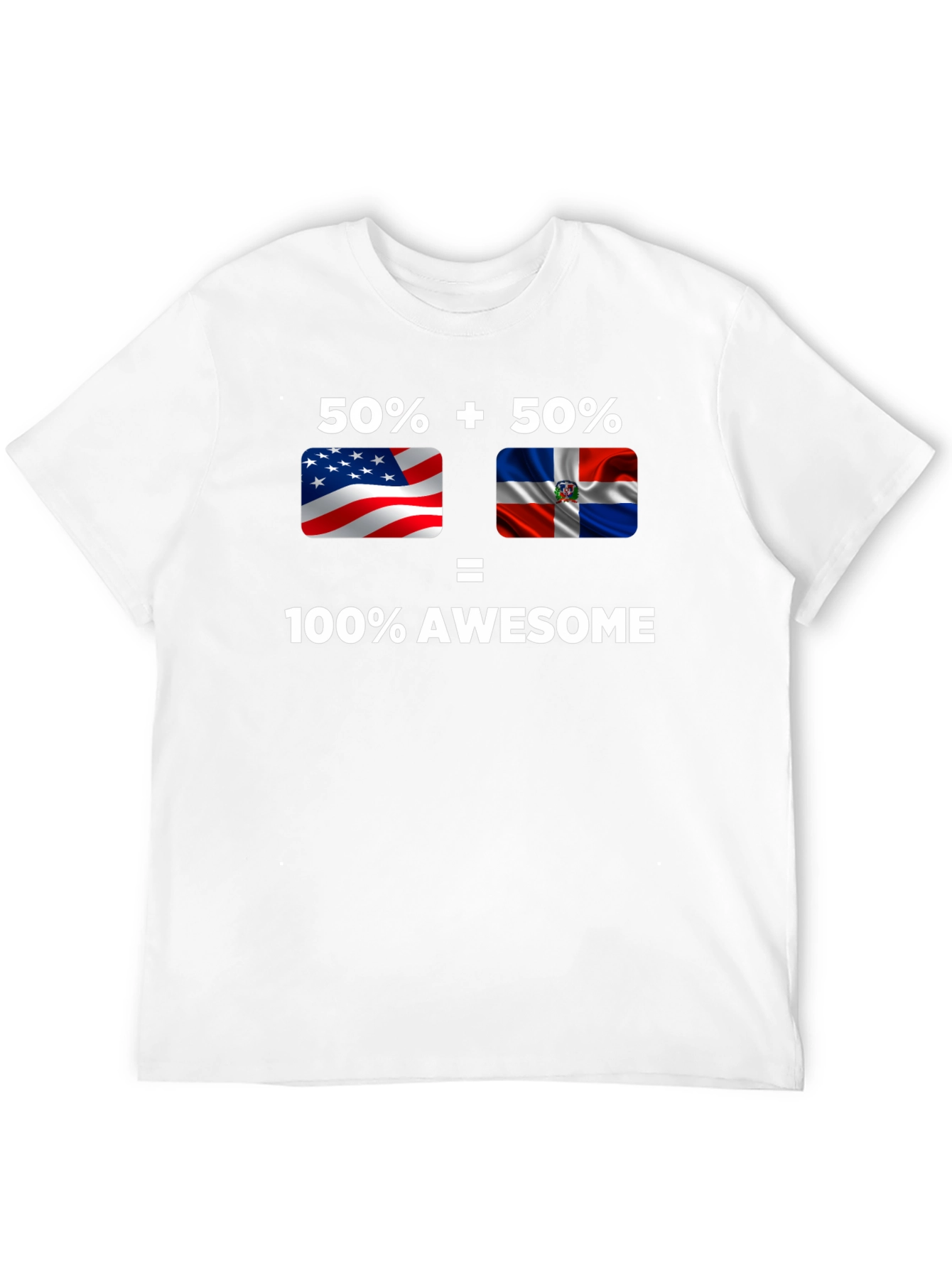 Awesome USA & Dominican Republic T-Shirt
