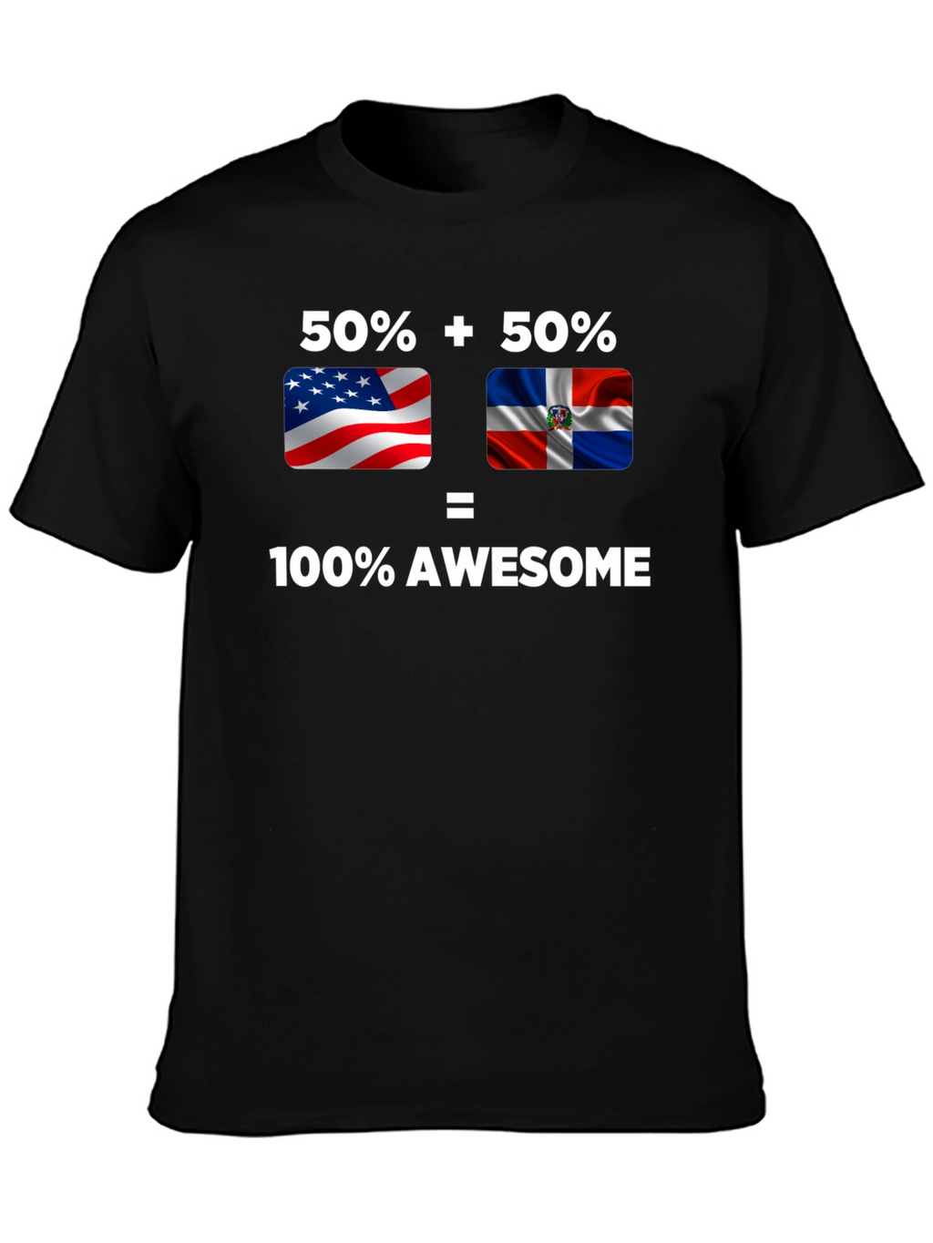 Awesome USA & Dominican Republic T-Shirt