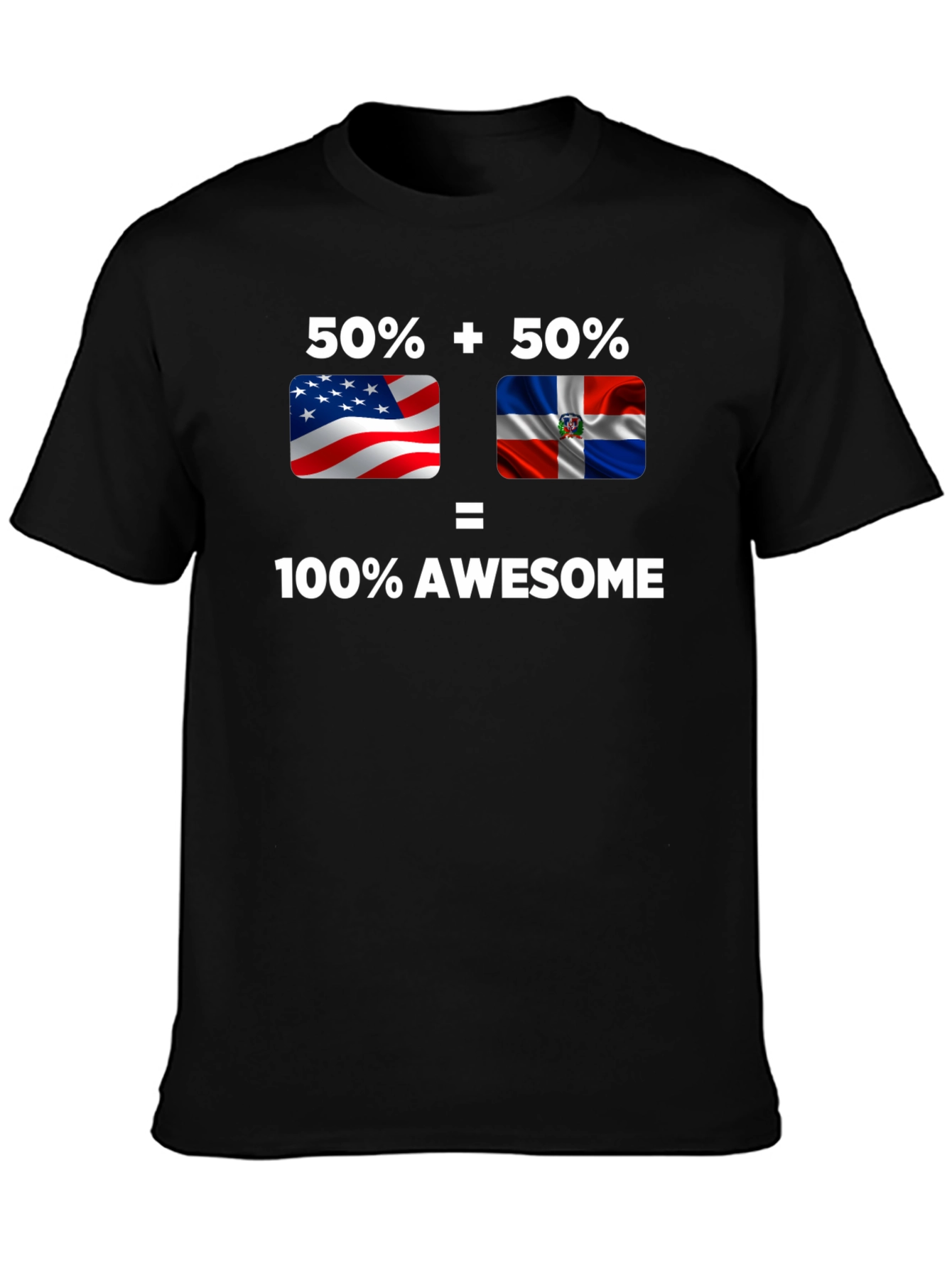 Awesome USA & Dominican Republic T-Shirt