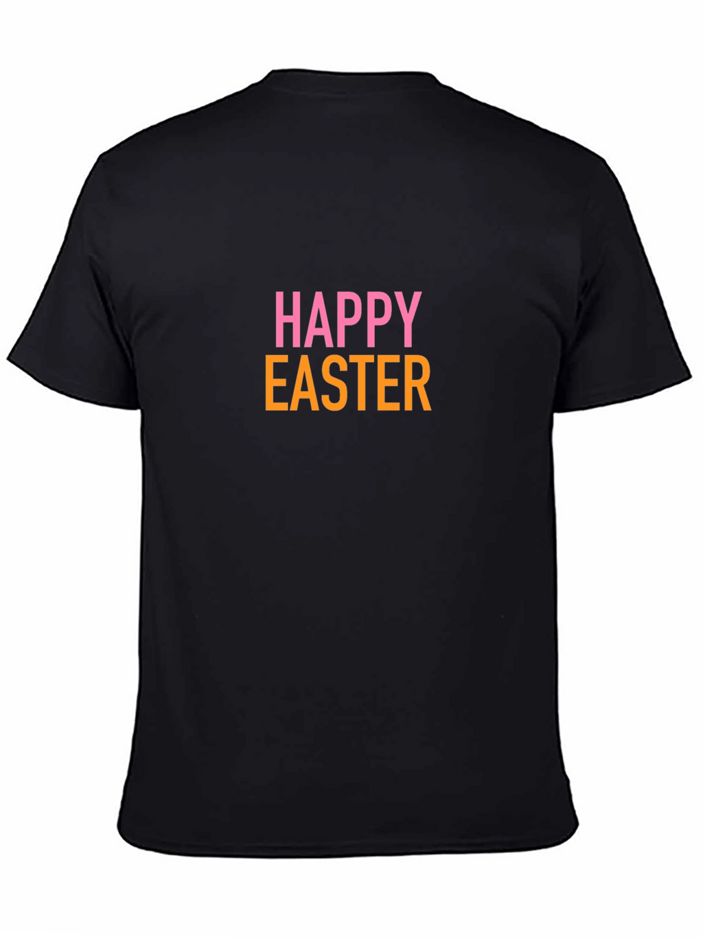 Happy Easter T-Shirt - Black Holiday Tee