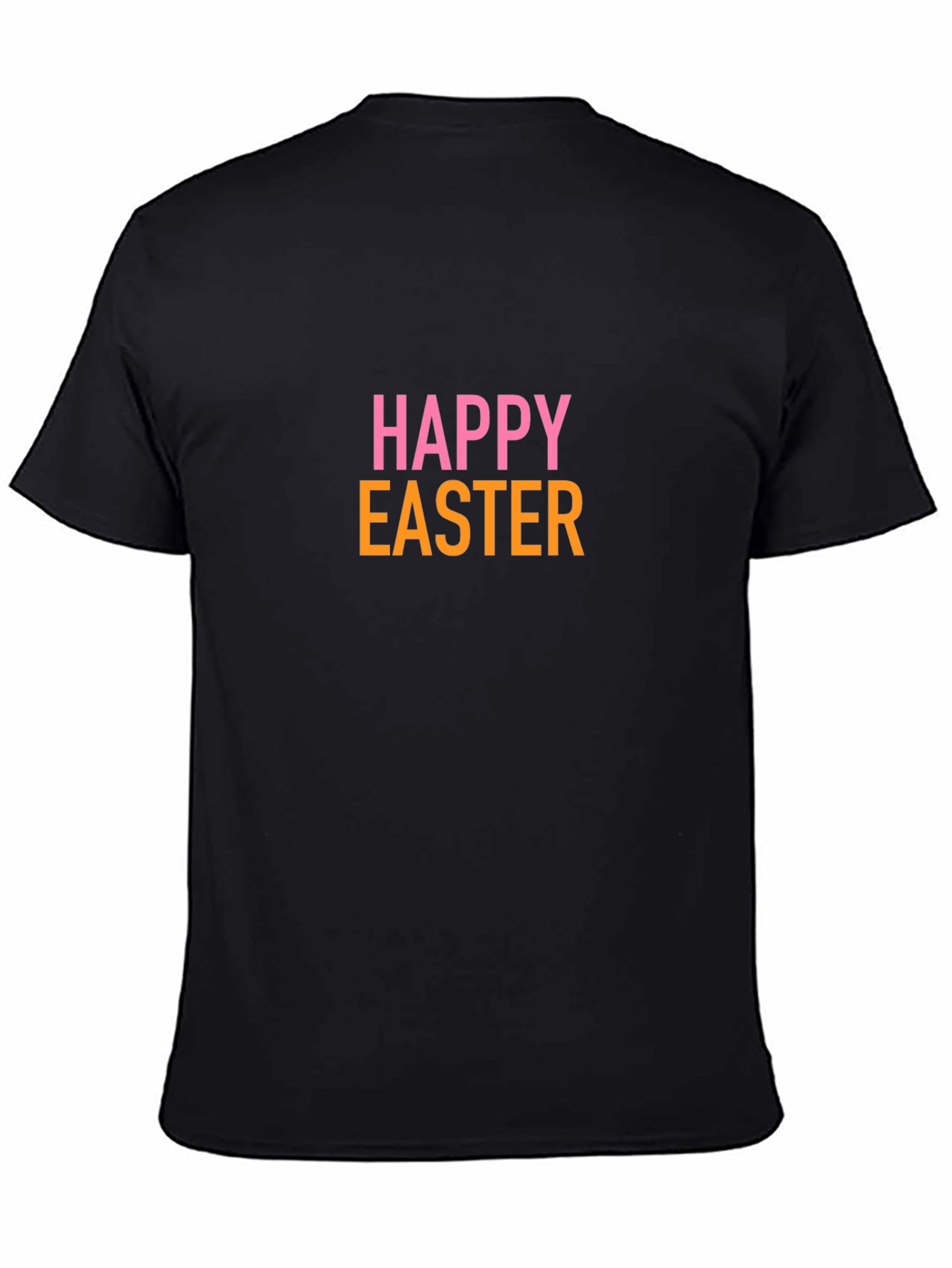 Happy Easter T-Shirt - Black Holiday Tee