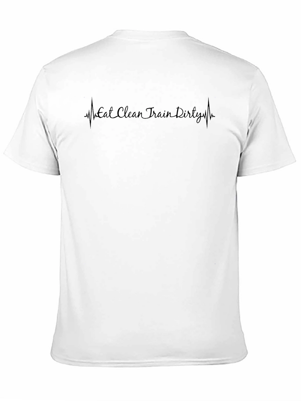 Eat Clean Train Dirty Black T-Shirt