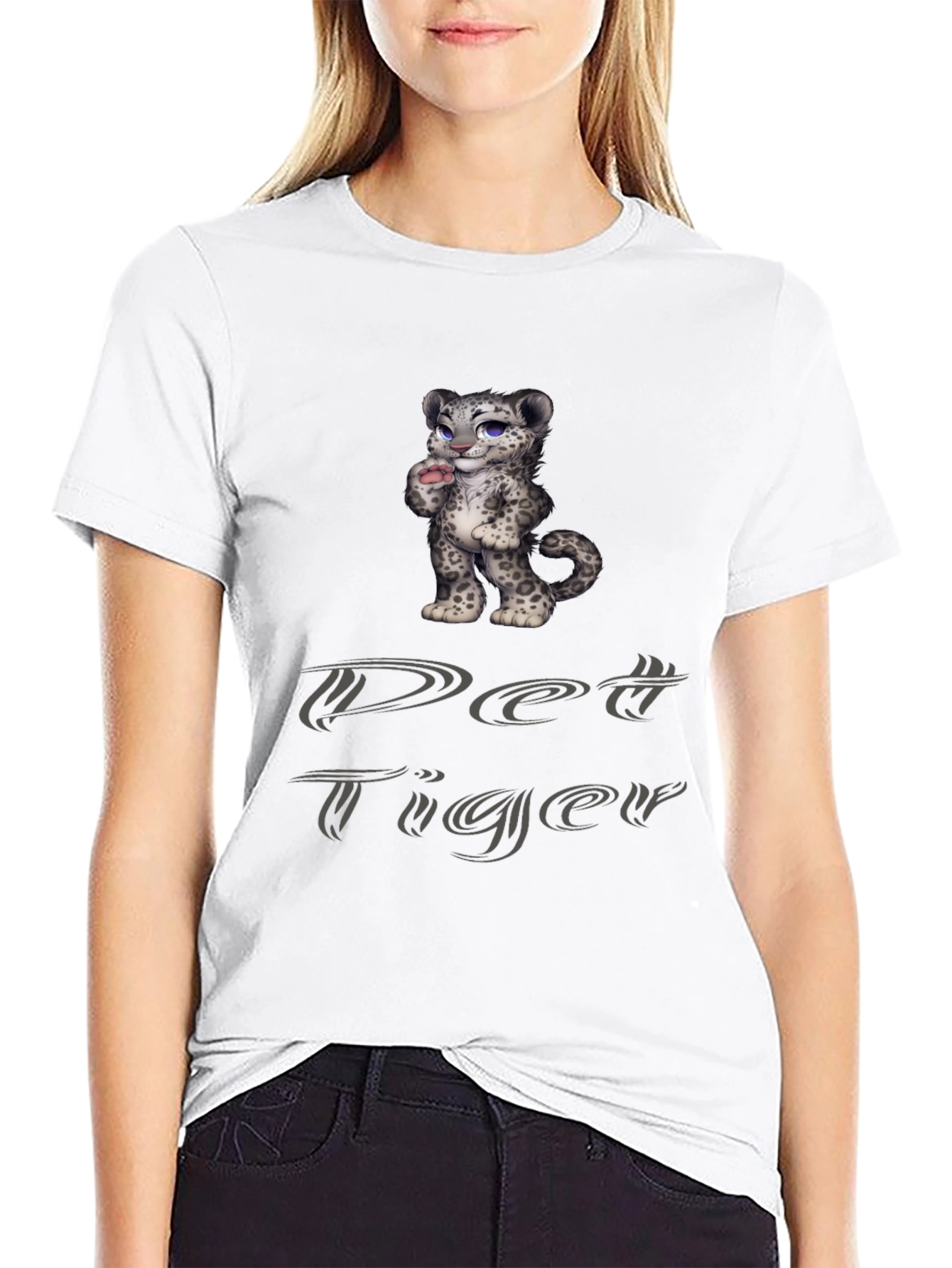 Pet Tiger Graphic Tee
