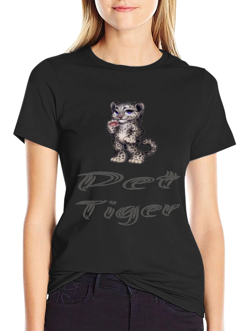 Pet Tiger Graphic Tee