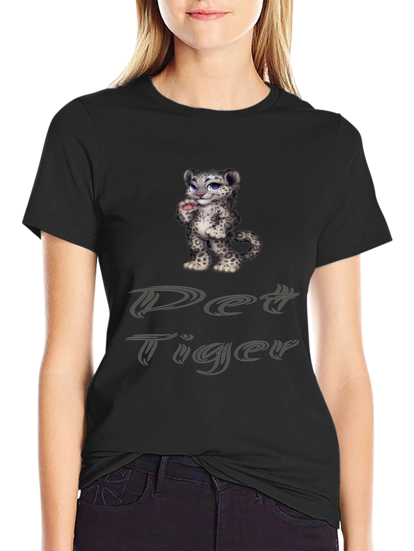 Pet Tiger Graphic Tee