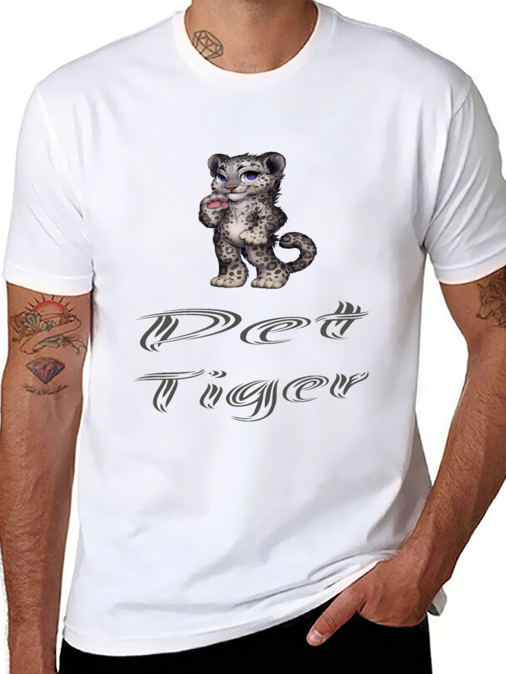 Pet Tiger Graphic Tee