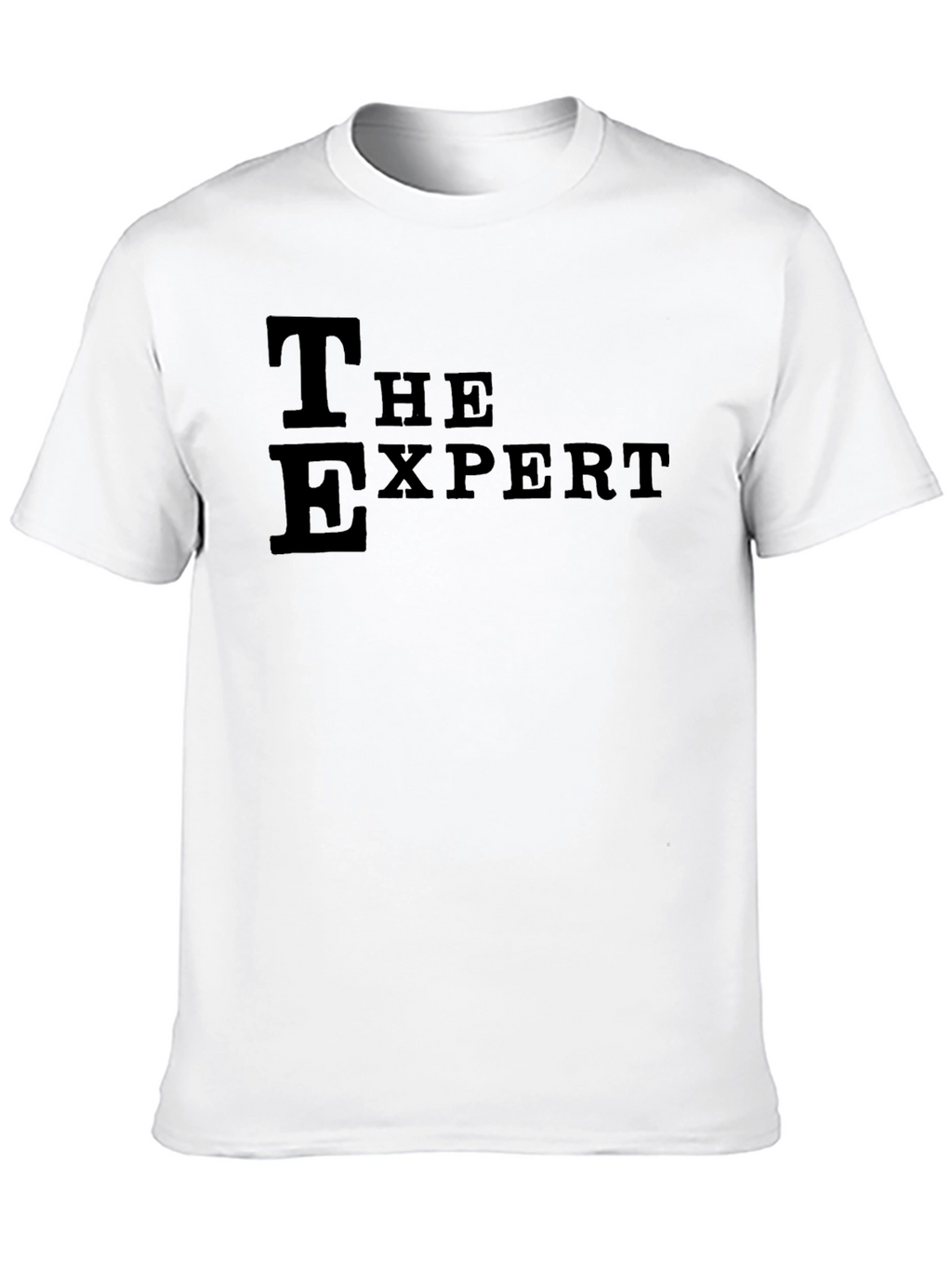 The Expert - Mens Black T-Shirt